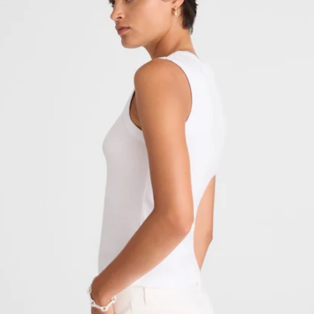 Madewell Compact Shell Tank - Picture 3 of 5